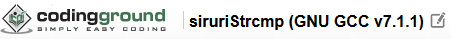 siruriStrcmp