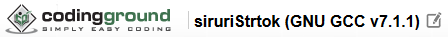 siruriStrtok