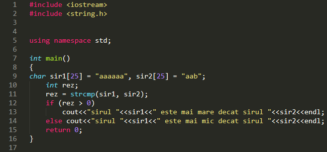 siruriStrcmp