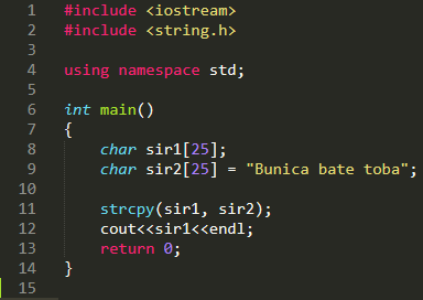 siruriStrcpy